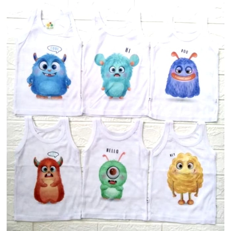 BabyToys Singlet Bayi Motif 3