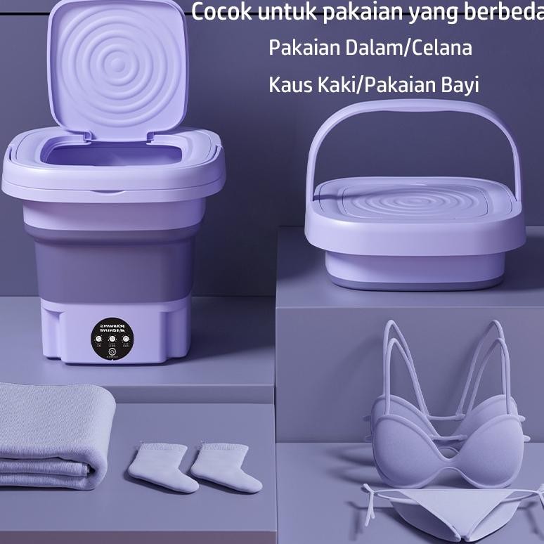 Riesta Home Riesta Home Mesin Cuci Mini Melipat Portable