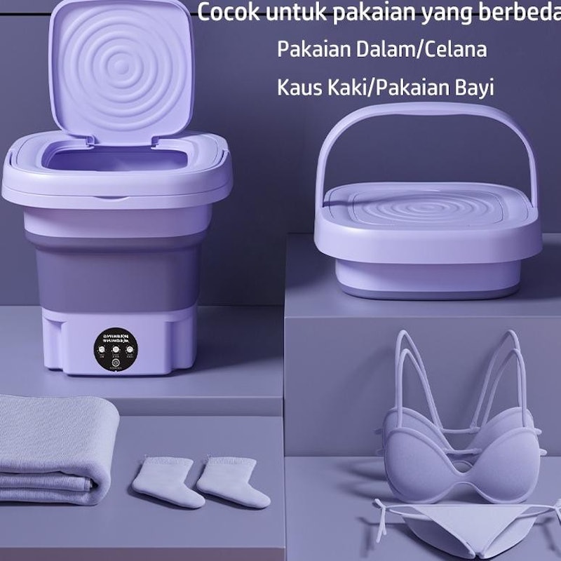 Riesta Home Mesin Cuci Mini Melipat Portable 2
