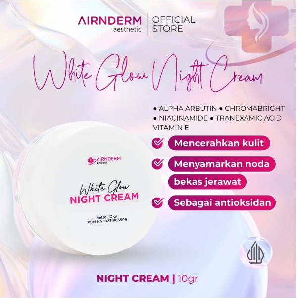 Airin Group Indonesia Airnderm Aesthetic White Glow Night Cream