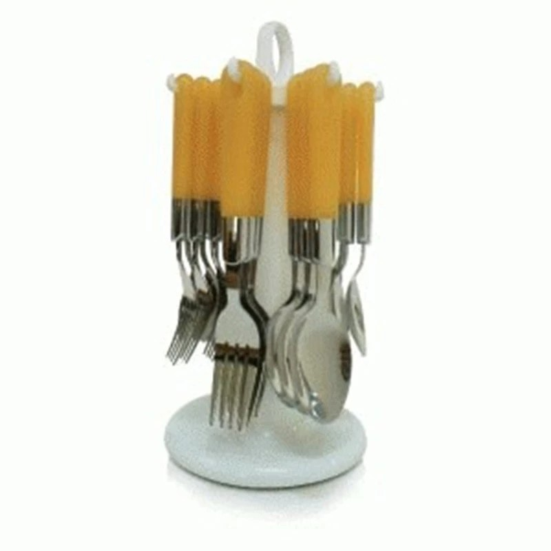 Oxone Oxone Sendok Garpu Makan Set 24 Pcs Stainless Steel OX7000