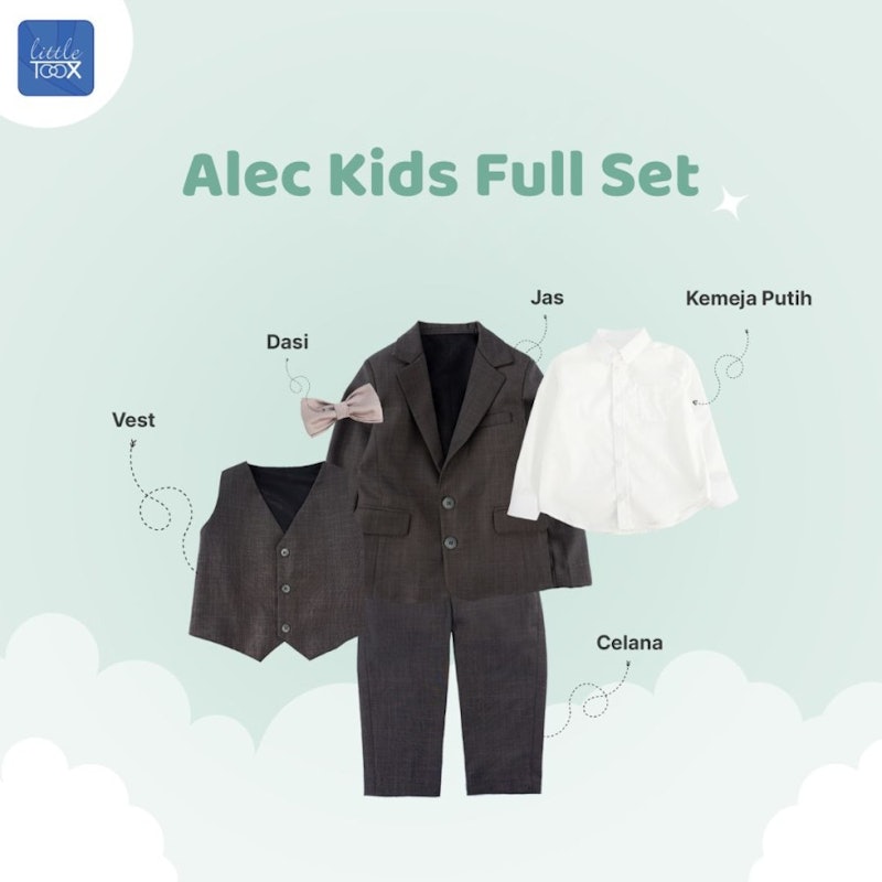 Littletoox Alec Kids Full Suit Set 2