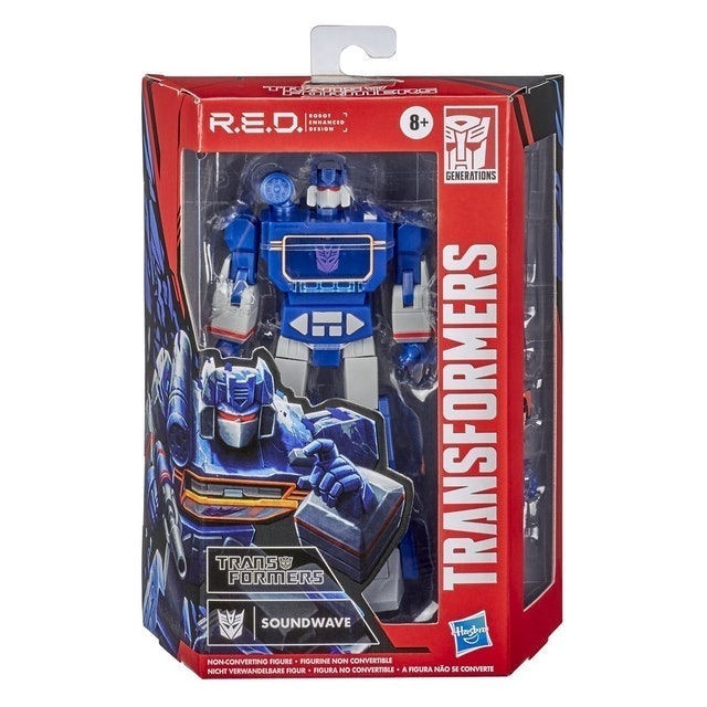 Transformers R.E.D. [Robot Enhanced Design] G1 Soundwave 2