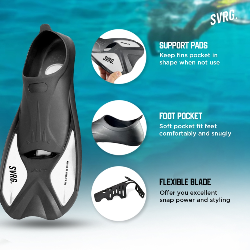 The Republic of Svarga SVRG. Diving Fins 