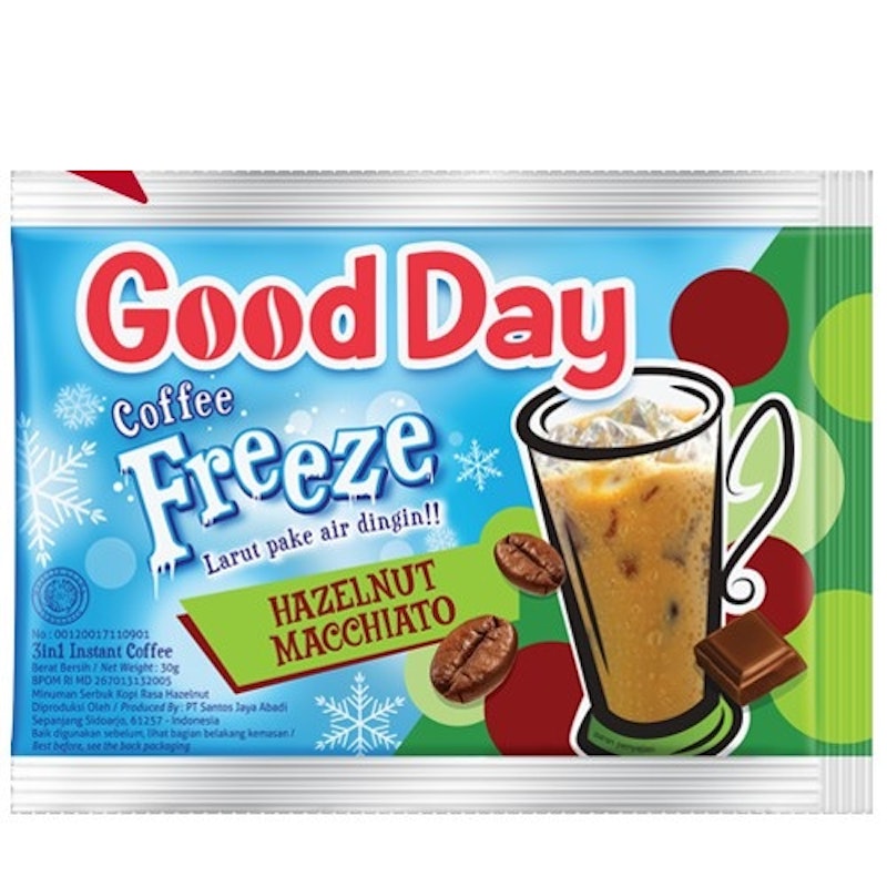 Good Day Freeze HazelNut Macchiato 1