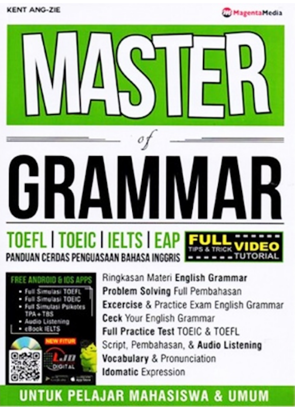 Master of Grammar TOEFL TOEIC IELTS EAP 1