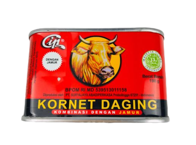 Kornet Daging Kombinasi dengan Jamur 1