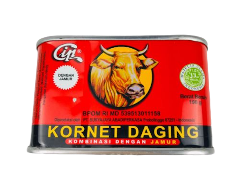 Kornet Daging Kombinasi dengan Jamur 1