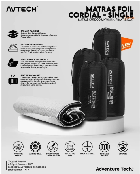 Avtech Adventure Technology Avtech Matras Foil Cordial Single