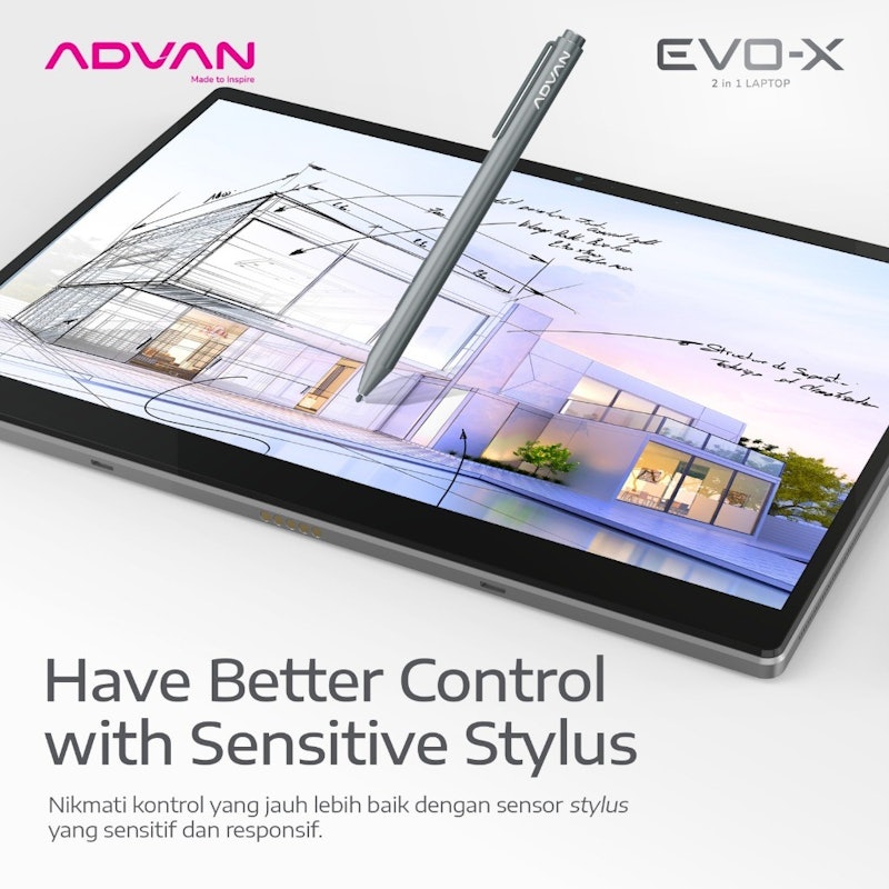 ADVAN EVO-X 2 in 1 Laptop 3