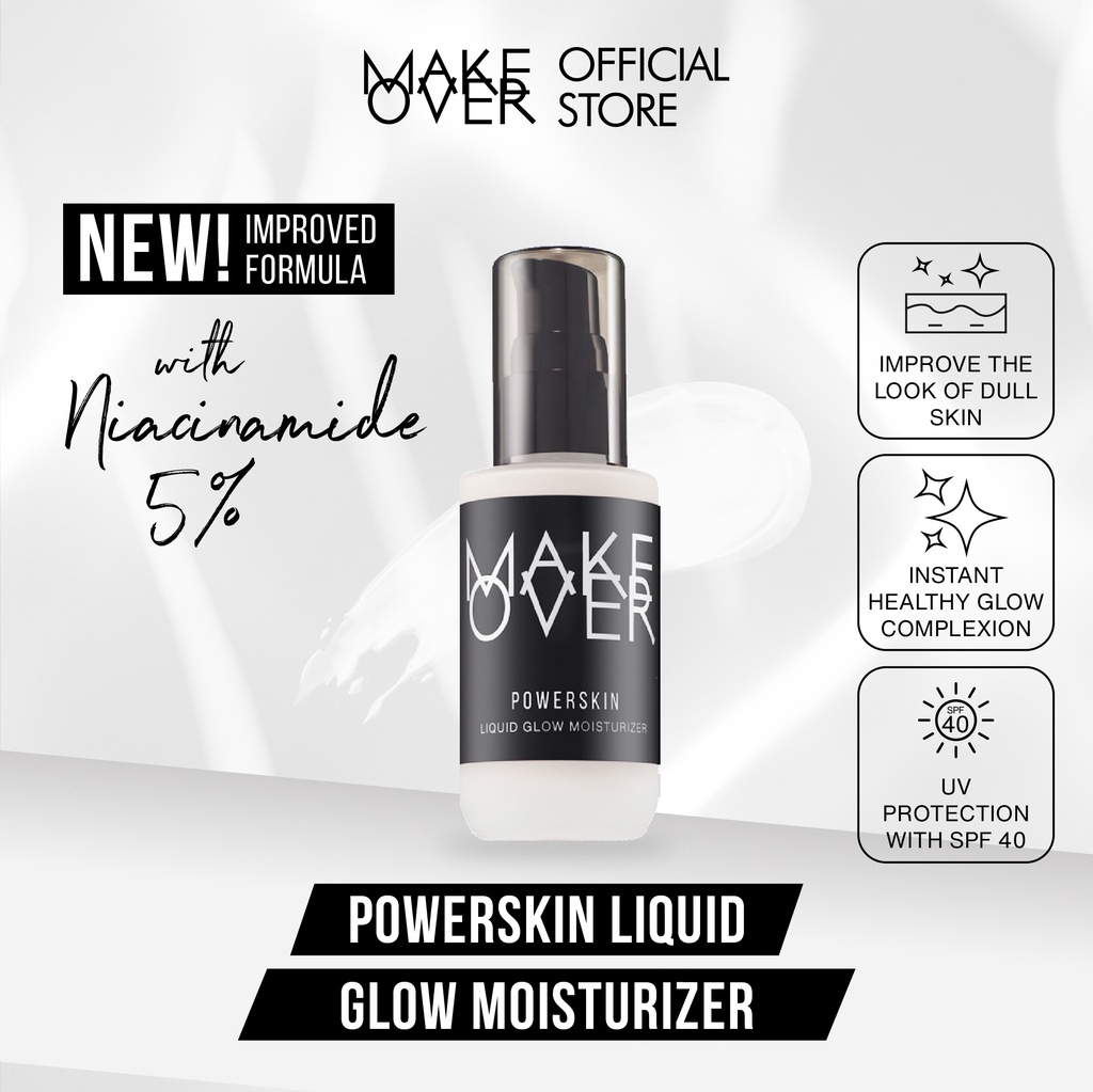 Paragon Technology and Innovation MAKE OVER Powerskin Liquid Glow Moisturizer 