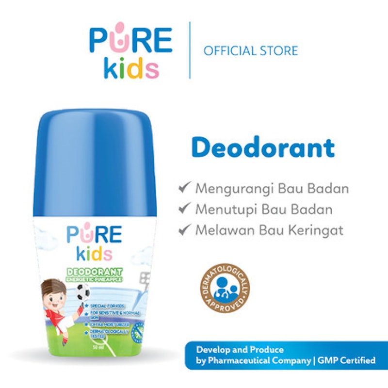 Pure Kids Deodorant Energetic Pineapple 2