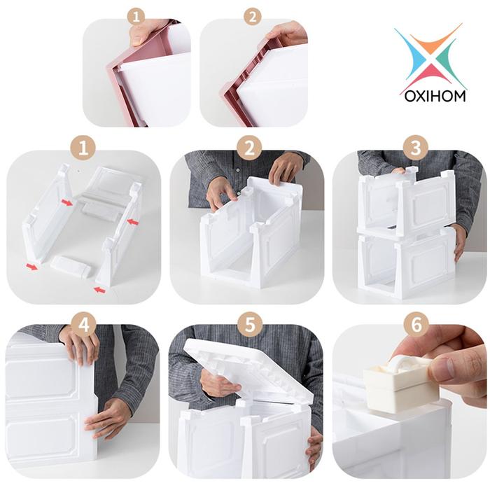 Abditama Graha Internusa Oxihom Lemari Plastik 5 Laci  S3805AL