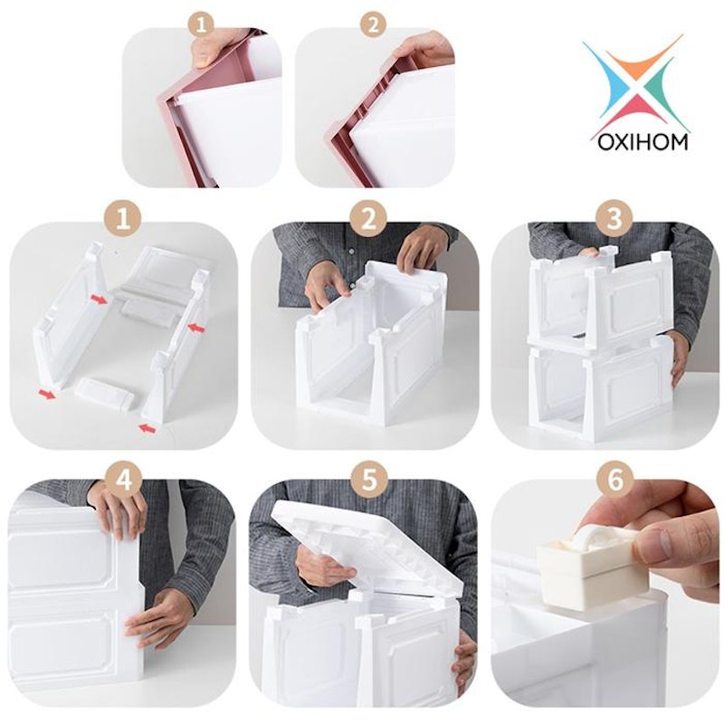 Oxihom Lemari Plastik 5 Laci 5