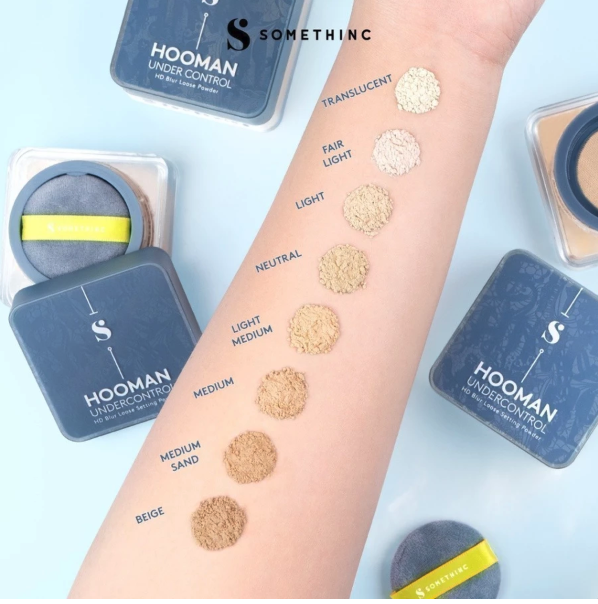 Royal Pesona Indonesia SOMETHINC Hooman Under Control HD Blur Loose Powder Medium
