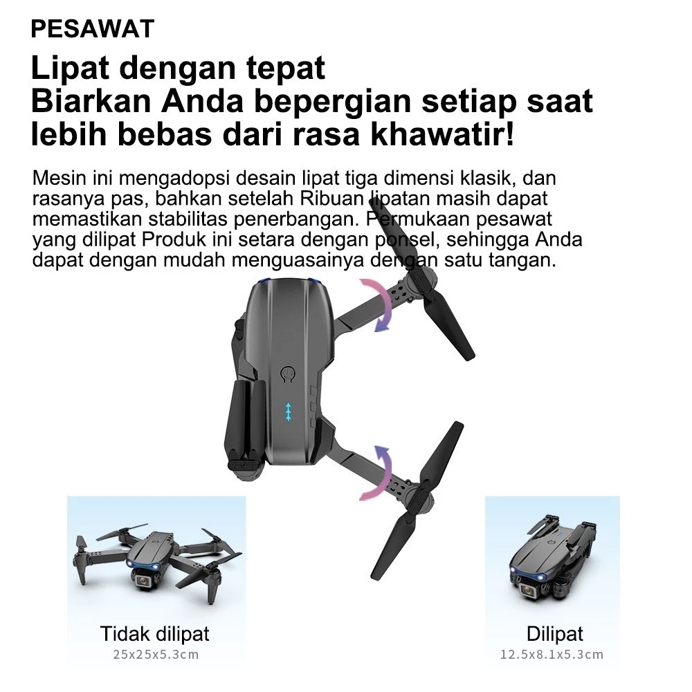 Roscloud Drone E99 PRO 5