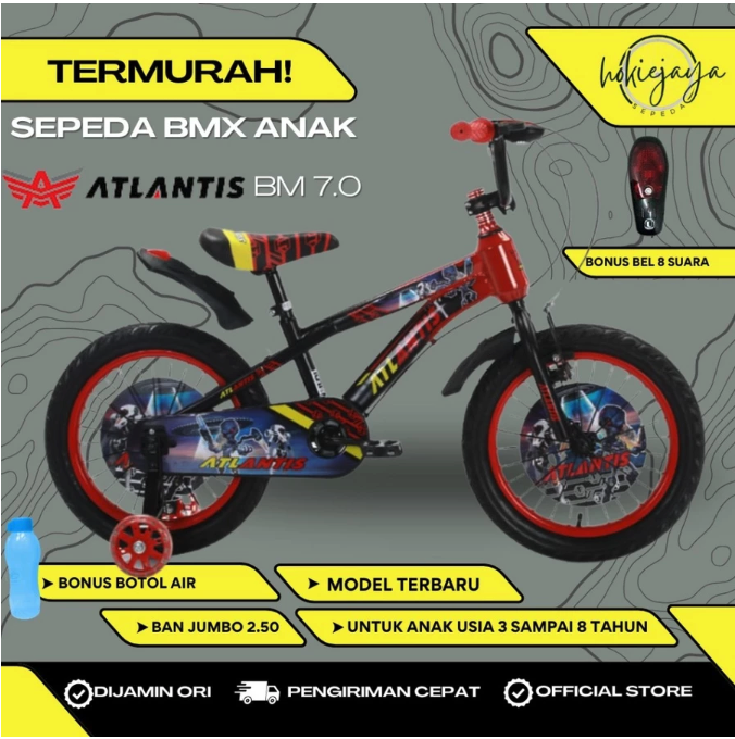Jaya Langkah Global Atlantis Sepeda BMX   BM 7.0