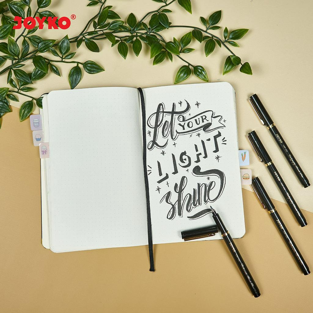 JOYKO Calligraphy Brush Pen CBP-332-4