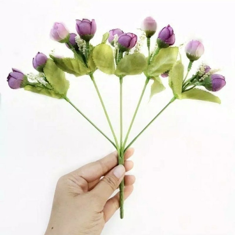 Kuncup Bunga Tulip Mini 2 Warna 5