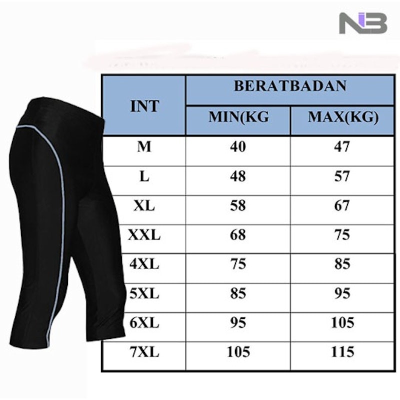 Niber Sport Celana Renang 3/4 4