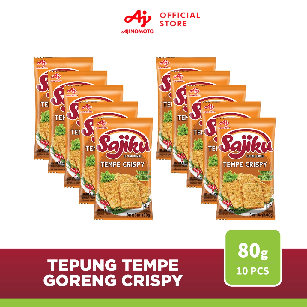 Ajinomoto Sajiku® Tepung Bumbu Tempe Crispy