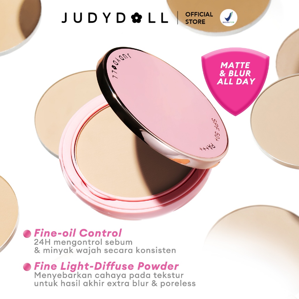 JOY Group Judydoll Two Way Cake SPF 50+ PA+++ Tan