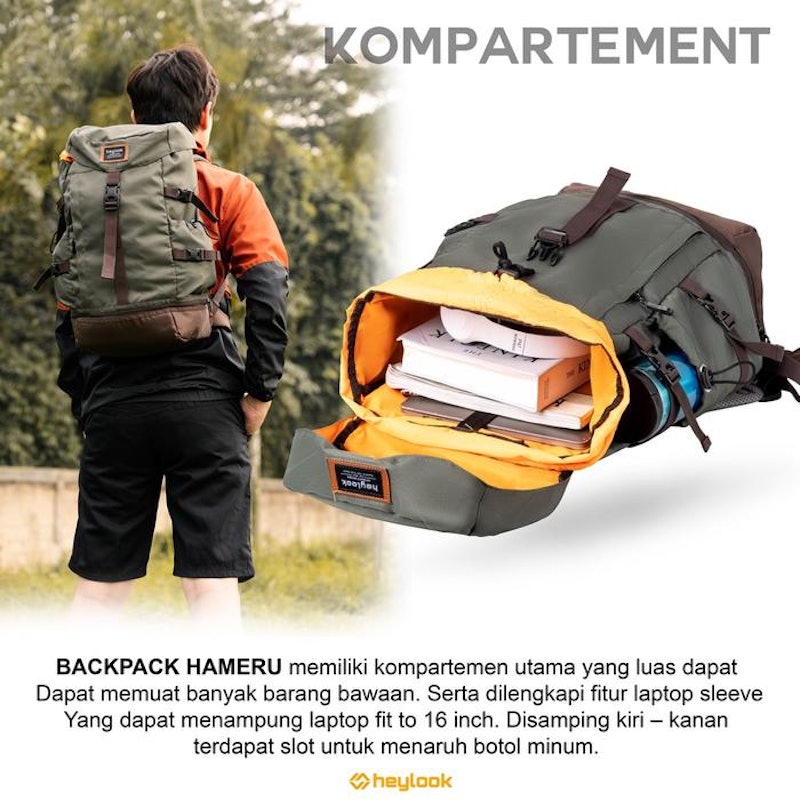 HEYLOOK Backpack Carrier Hameru 40L 3