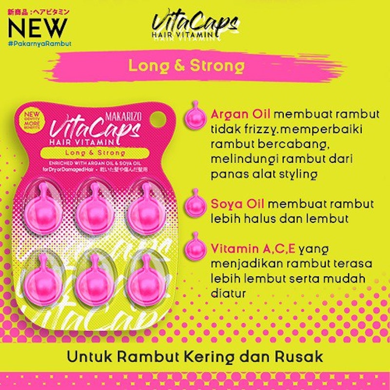 VITACAPS Hair Vitamin Long & Strong 3