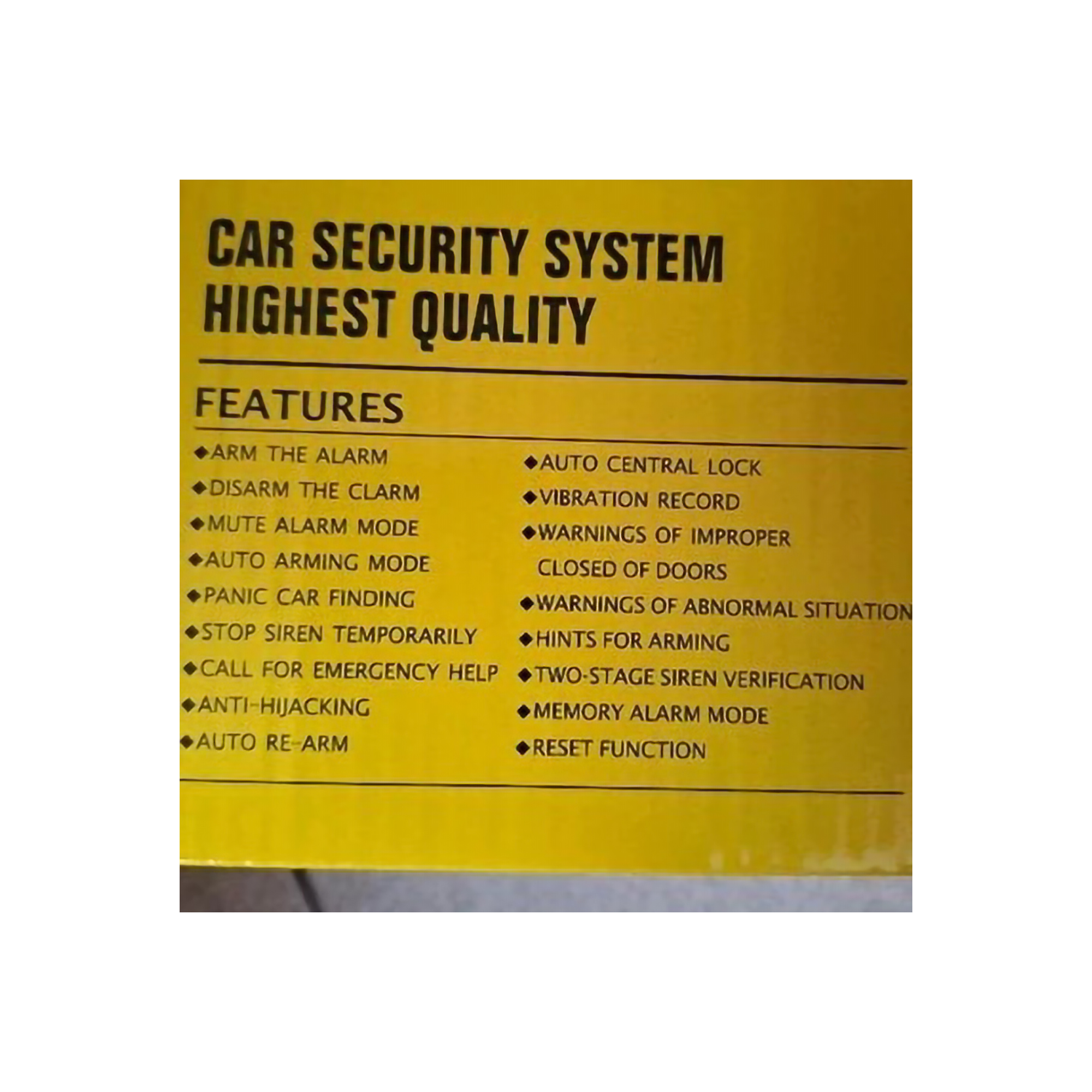 Premium Japan Tech Alarm Mobil  3
