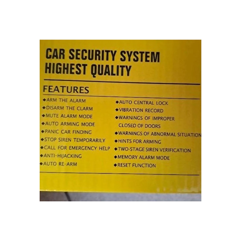 Premium Japan Tech Alarm Mobil 3