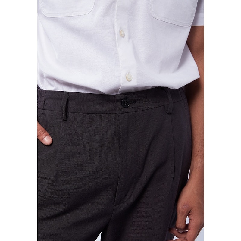The Executive Relaxed Fit Formal Pants Dark Grey 4