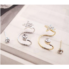 Stud Ear Cuff Star Elegant