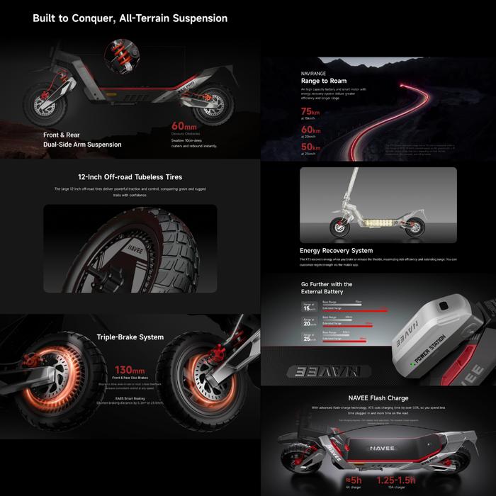 NAVEE Electric Scooter 3