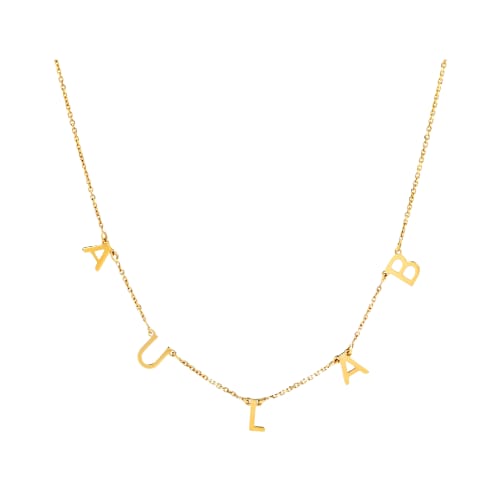 Aurum Lab Kalung Emas 9k The ABC