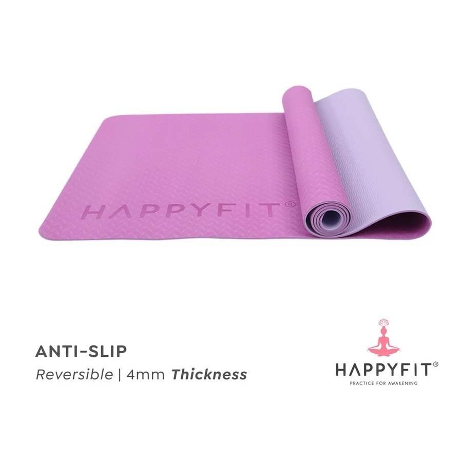Happyfit Indonesia HAPPYFIT TPE Eco Yoga Mat