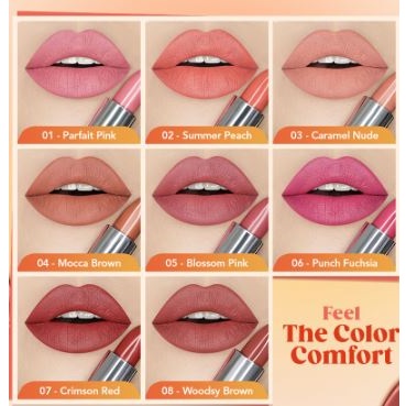 Colorfit Ultralight Matte Lipstick - Woodsy Brown 2