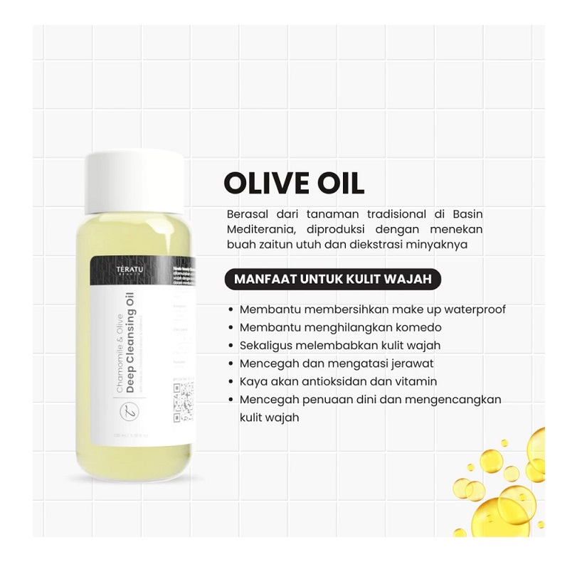 Fandi Universal Kosmekreasi Tératu Beauty Chamomile & Olive Deep Cleansing Oil