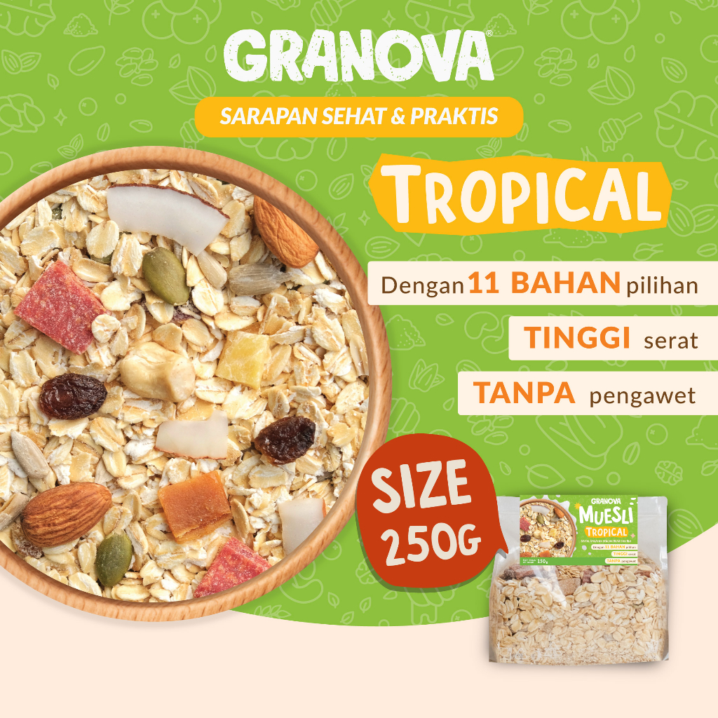 Granova Prima Lestari Granova Tropical Muesli