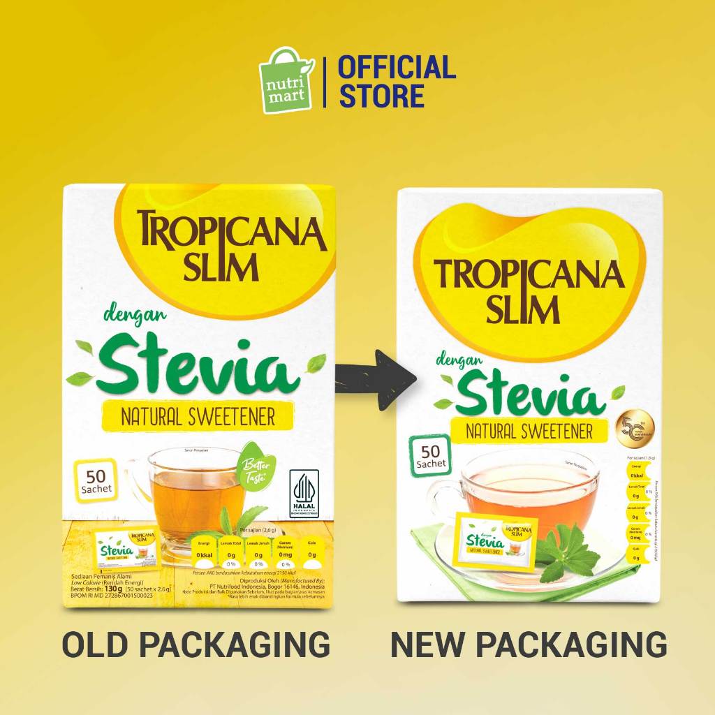 Nutrifood Tropicana Slim Sweetener Stevia