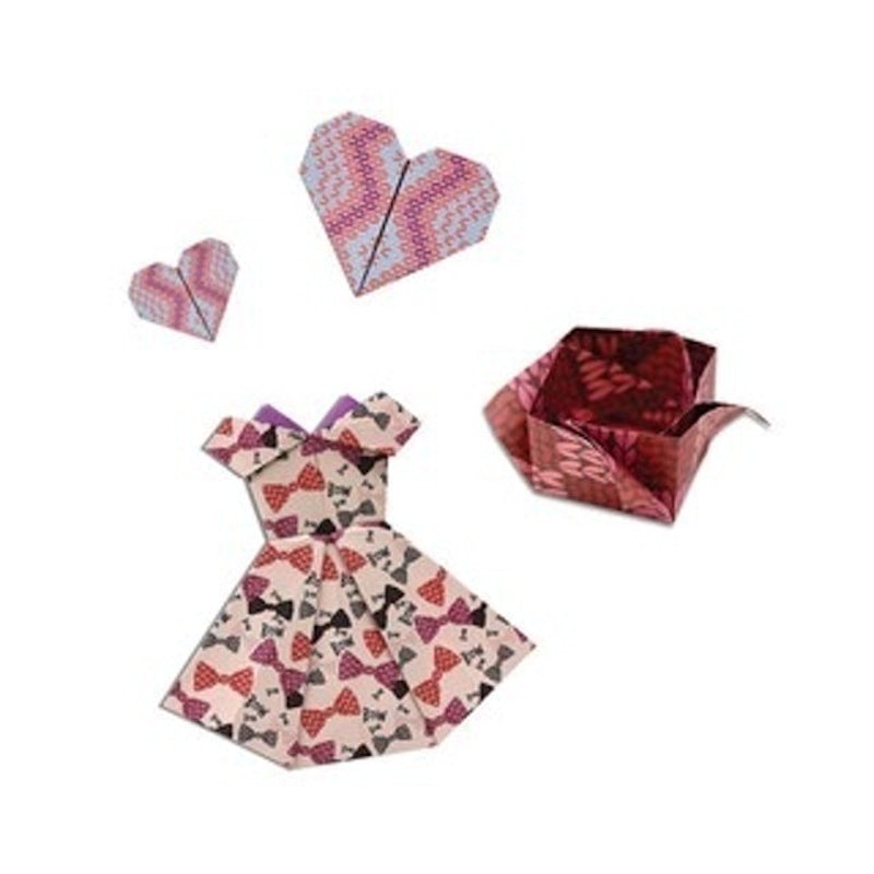 Origami Washi Paper Knitting Pattern 2
