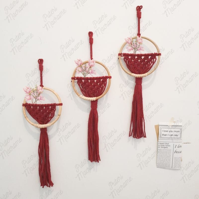 Hiasan Dinding Macrame Rotan 5