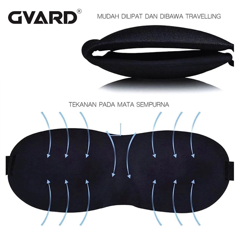 GVARD Eye Mask Cover Travel 3