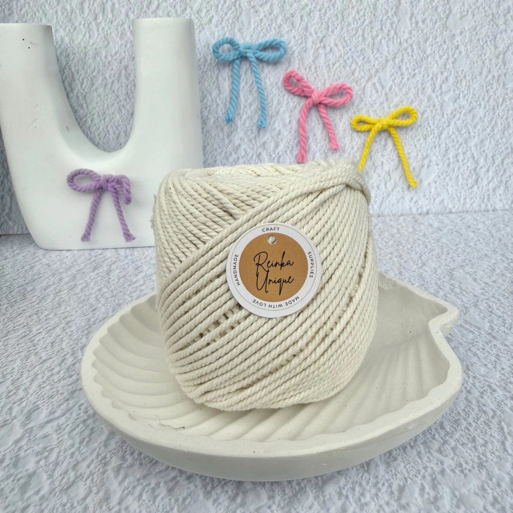  Reinka Unique Benang Rajut Cotton Rope