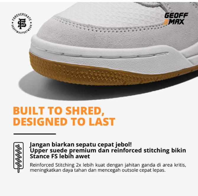 Geoff Maksimal Jaya Geoff Max Stance Fs Black White