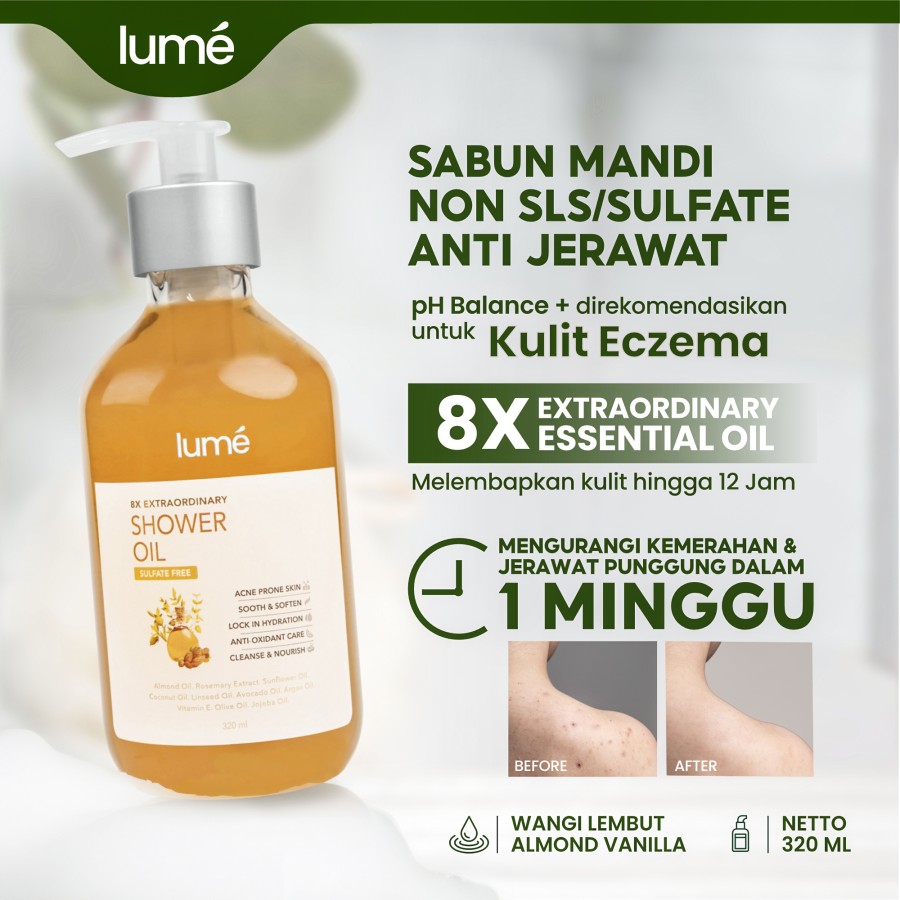 Lume 8x Extraordinary Shower Oil