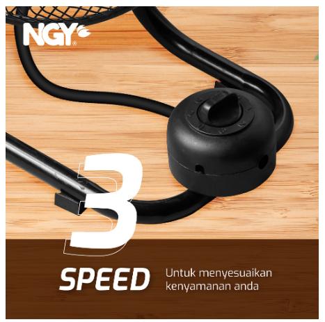 Benli Indonesia Nagoya Wall Desk Tornado Fan  NG-12DW