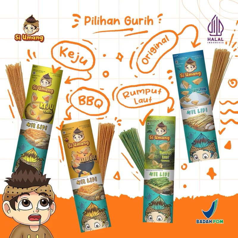 Siumang Teman Sukses Si Umang Mie Lidi