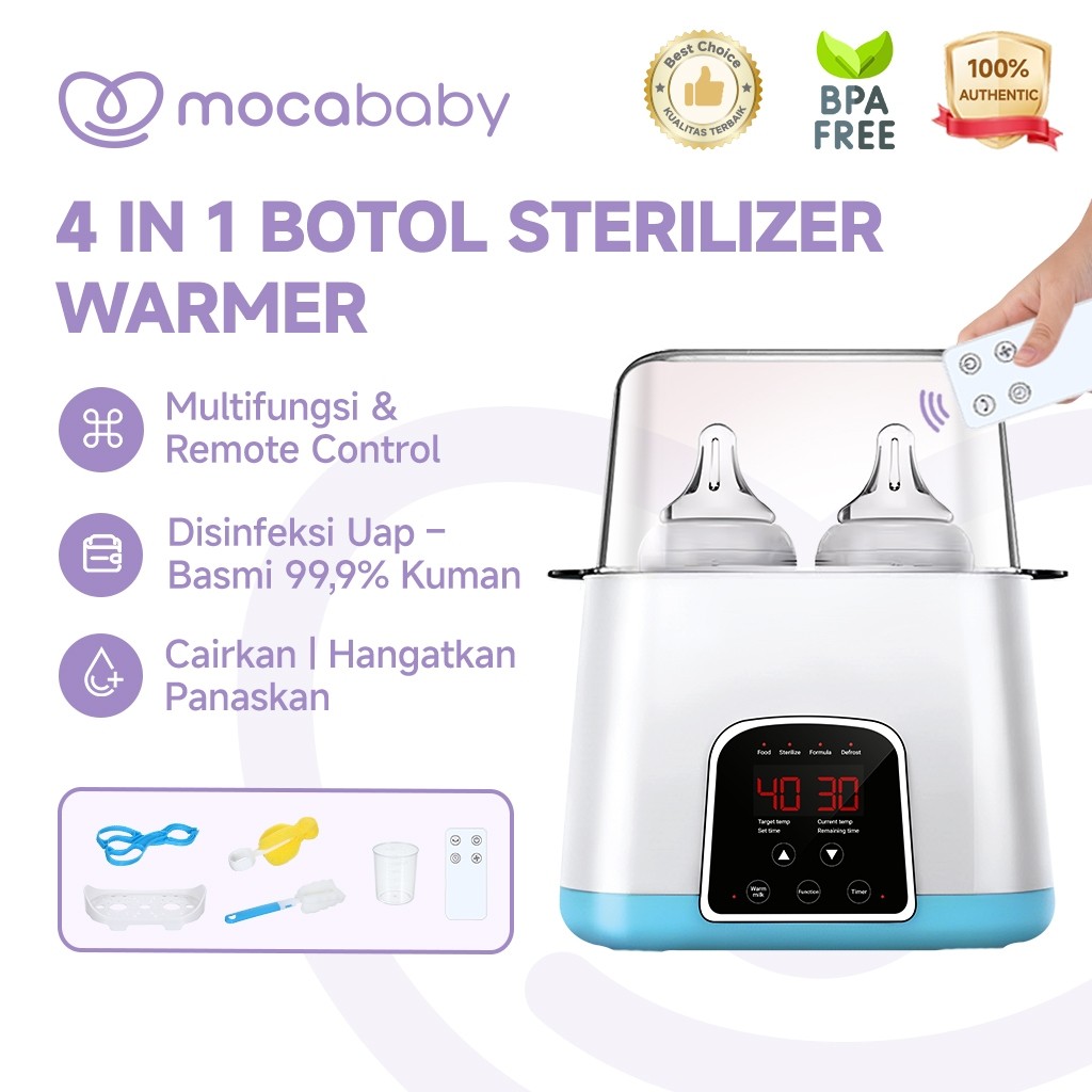 Mocababy 4 in 1 Botol Sterilizer Warmer 5