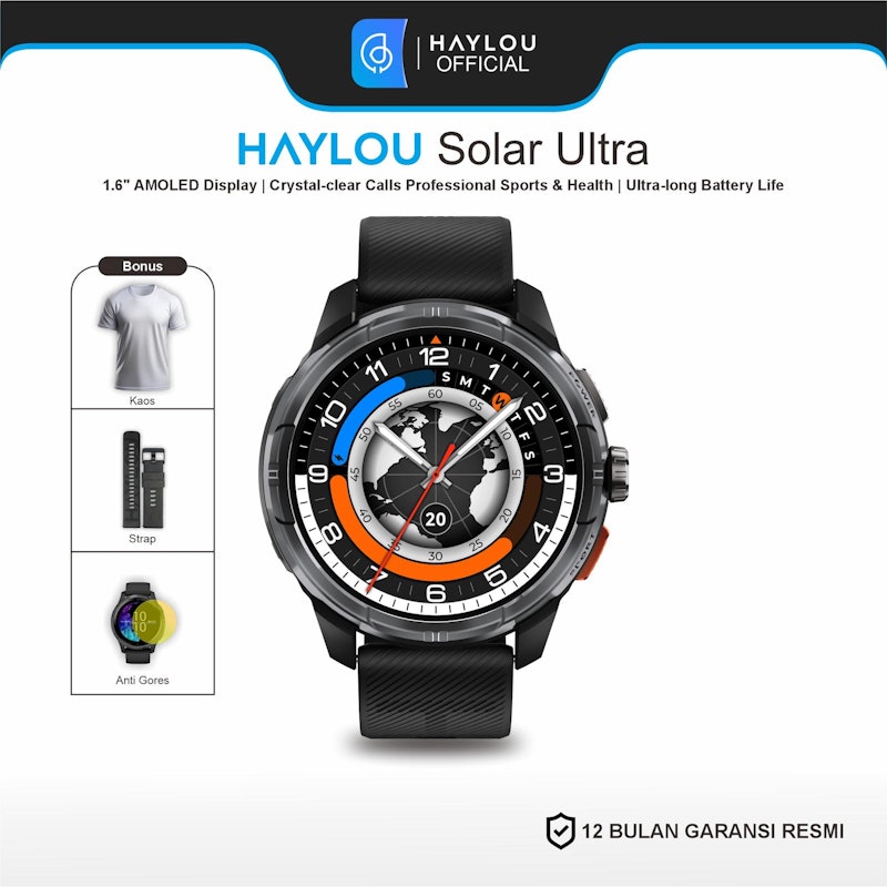 Haylou Solar Ultra SmartWatch 5