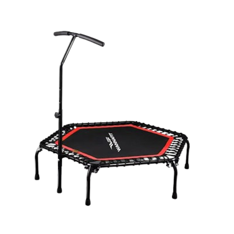 Wannafit Trampoline 50 inch Portable with Handle 1